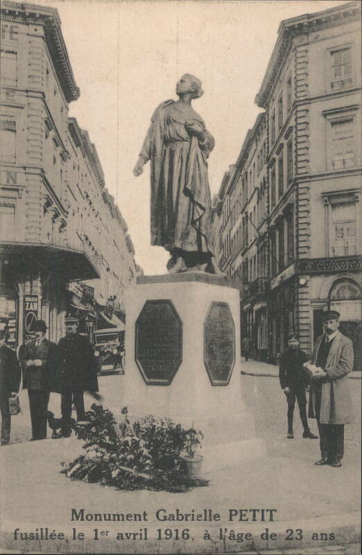 Monument Gabrielle PETIT, Brussels Belgium
