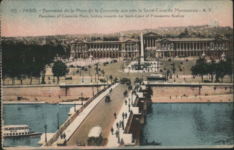 Place de la Concorde & Sacré-Cœur, Paris France