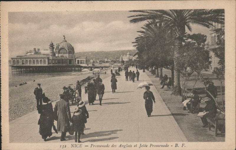 Promenade des Anglais & Jetée Promenade, Nice France