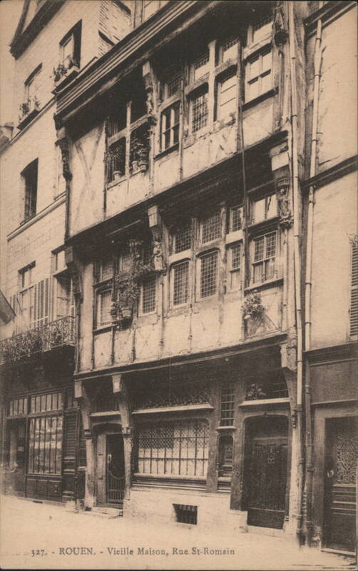 Vieille Maison, Rue St-Romain Rouen France