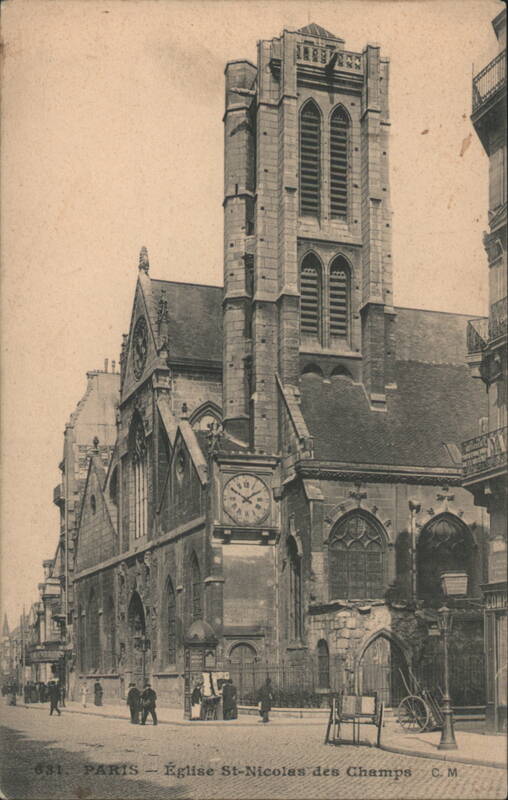 Eglise St-Nicolas des Champs Paris France