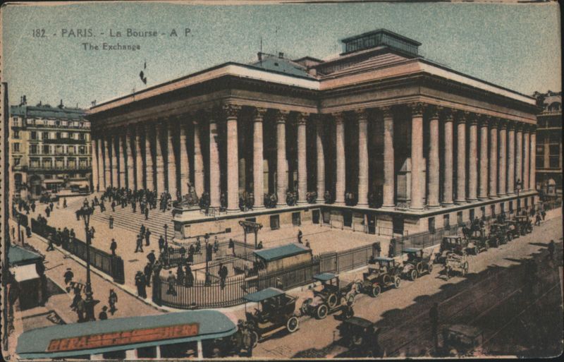 La Bourse (The Exchange), Paris France