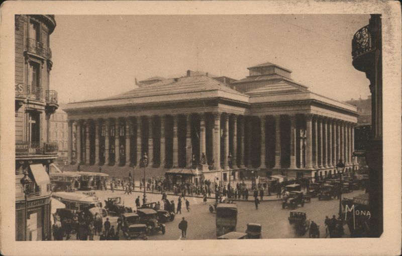 Paris Stock-Exchange (La Bourse) France
