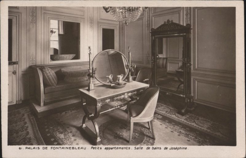 Palais de Fontainebleau, Josephine's Bathroom France