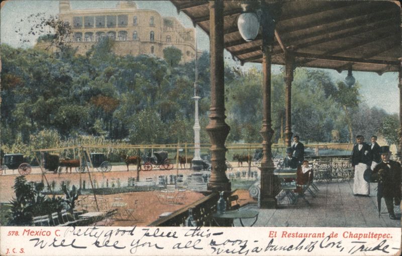El Restaurant de Chapultepec, Mexico City