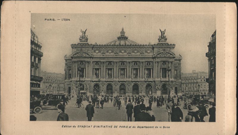 Paris L'Opéra Garnier & Notre-Dame Cathedral France