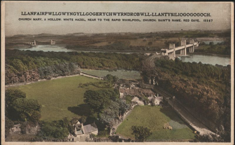 Llanfairpwllgwyngyllgogerychwyrndrobwll-llantysiliogogogoch United Kingdom