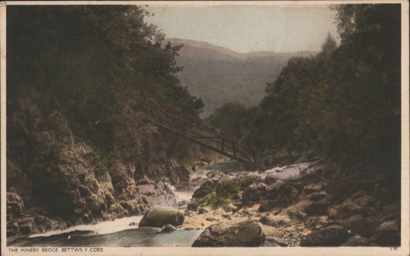 The Miners' Bridge, Betws-y-Coed United Kingdom