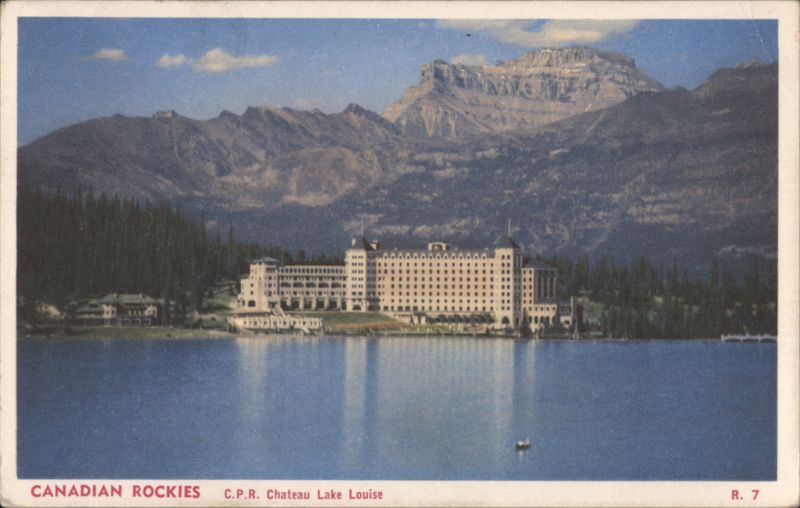 Chateau Lake Louise, Canadian Rockies AB Canada Alberta