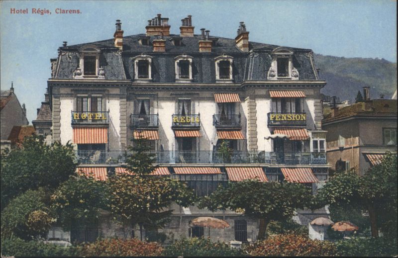 Hotel Régis, Clarens Switzerland