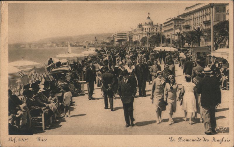 La Promenade des Anglais, Nice France
