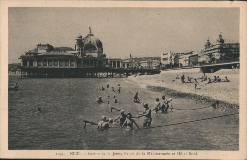 Nice Casino de la Jetée, Palais de la Méditerranée, Hôtel Ruhl France