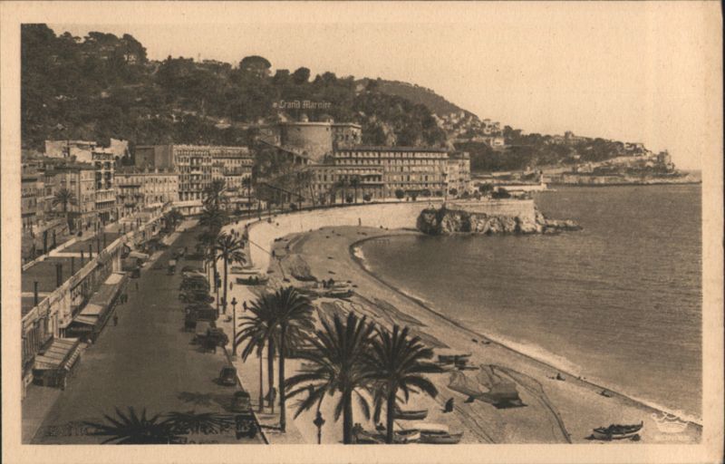 Nice, Les Ponchettes, Château & Mont Boron France