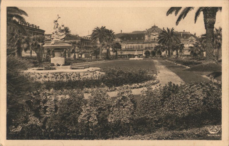 Nice Jardin Public & Casino Municipal France MUNTER