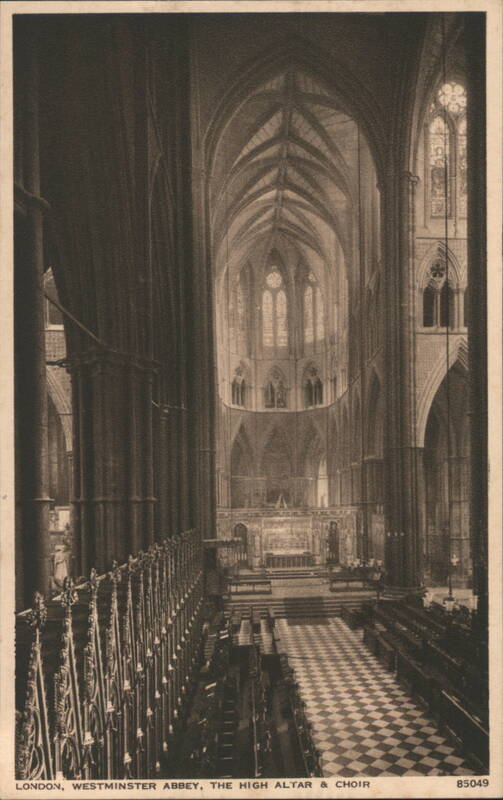 Westminster Abbey, High Altar & Choir, London United Kingdom
