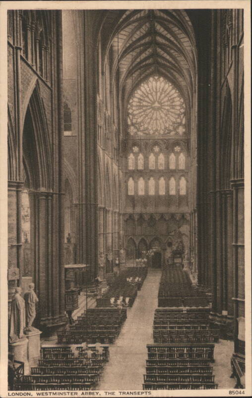 Westminster Abbey, The Transepts London United Kingdom