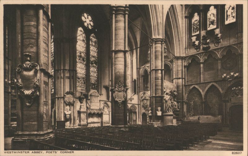 Westminster Abbey, Poets' Corner London United Kingdom