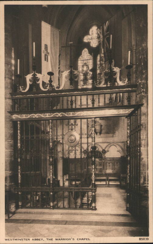 Westminster Abbey, The Warrior's Chapel Interior London United Kingdom