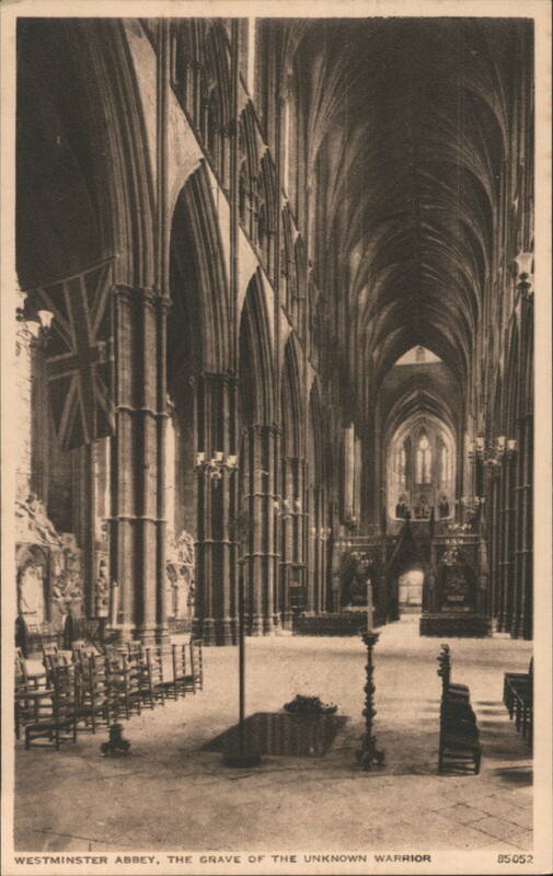 Westminster Abbey, The Grave of the Unknown Warrior London United Kingdom