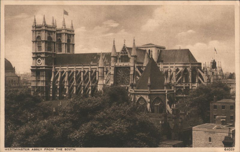 Westminster Abbey from the South London United Kingdom