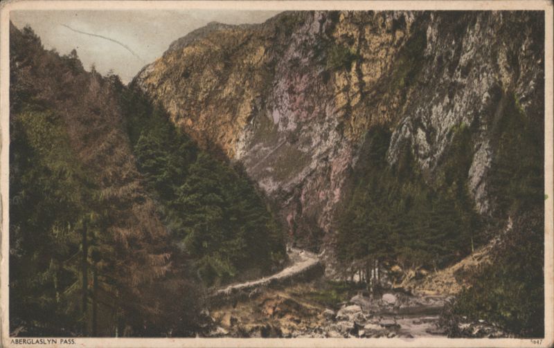 Abergalslyn Pass, Mountain Valley United Kingdom