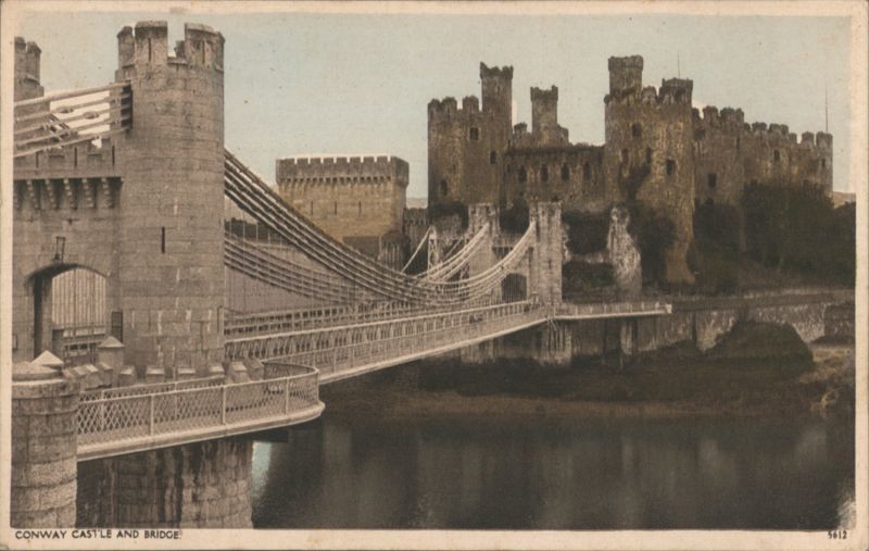 Conway Castle and Bridge United Kingdom