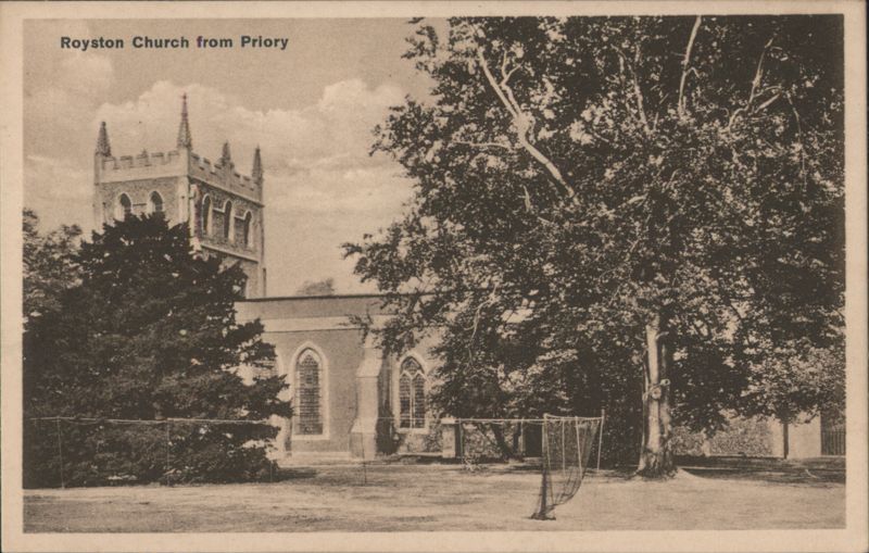 Royston Church from Priory United Kingdom
