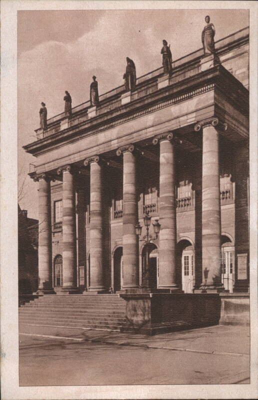 Strasbourg Municipal Theater, Classical Architecture France