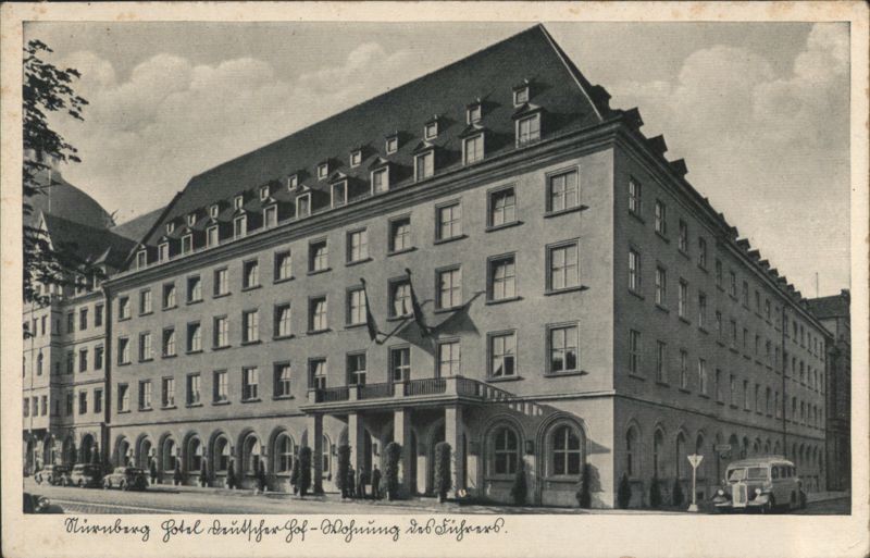 Nürnberg Hotel Dreibrüder-Hof, Trödelmarkt Junction Germany