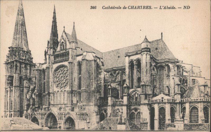 Cathédrale de Chartres - L'Abside France