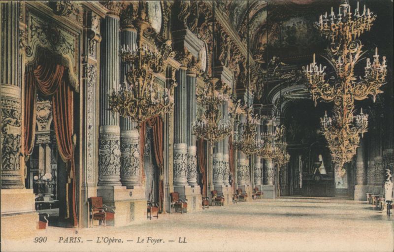 L'Opéra, Le Foyer, Paris France