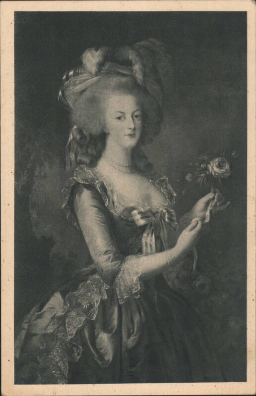 Marie-Antoinette Portrait by Vigée Lebrun Royalty