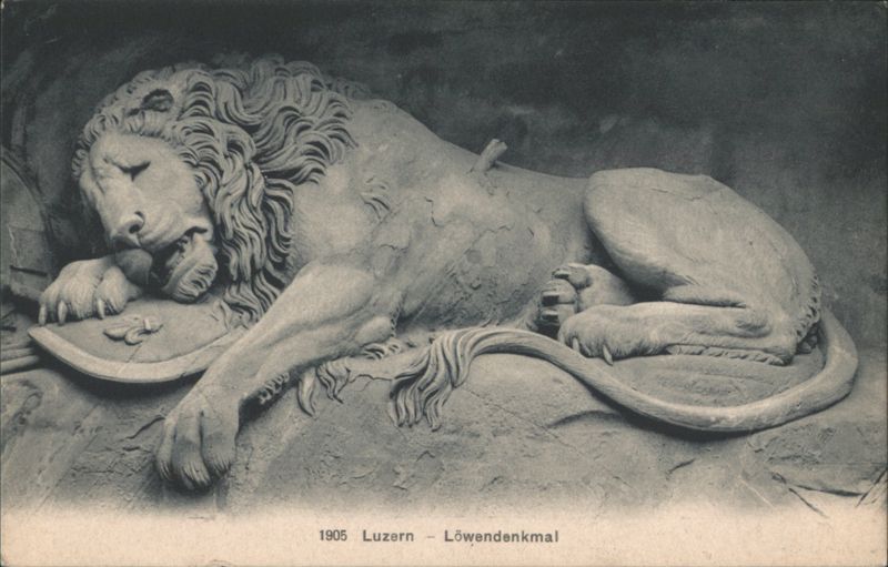 Löwendenkmal, Luzern Switzerland