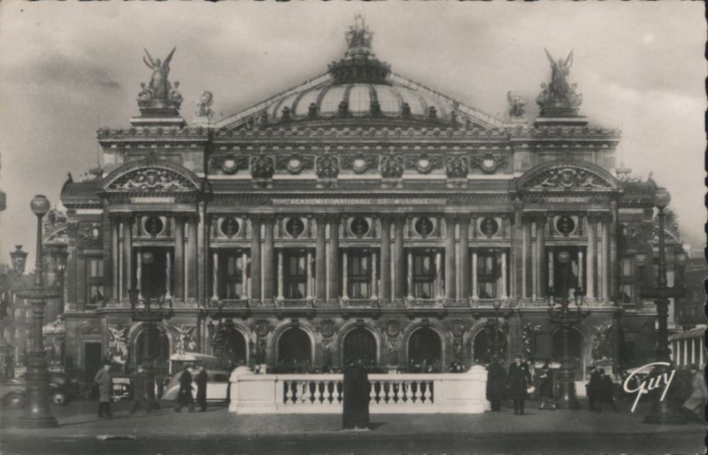 Théâtre de l'Opéra, Académie Nationale de Musique, Paris France