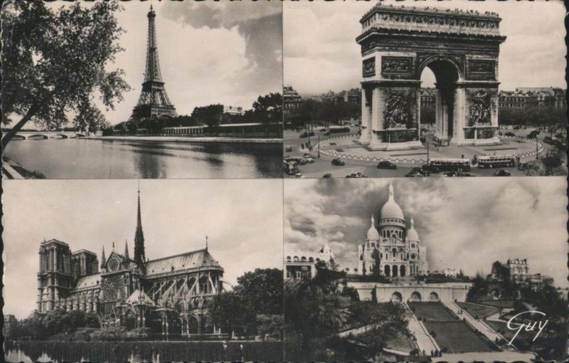 Paris & its Wonders: Eiffel Tower, Arc de Triomphe, Notre Dame, Sacré-Cœur France
