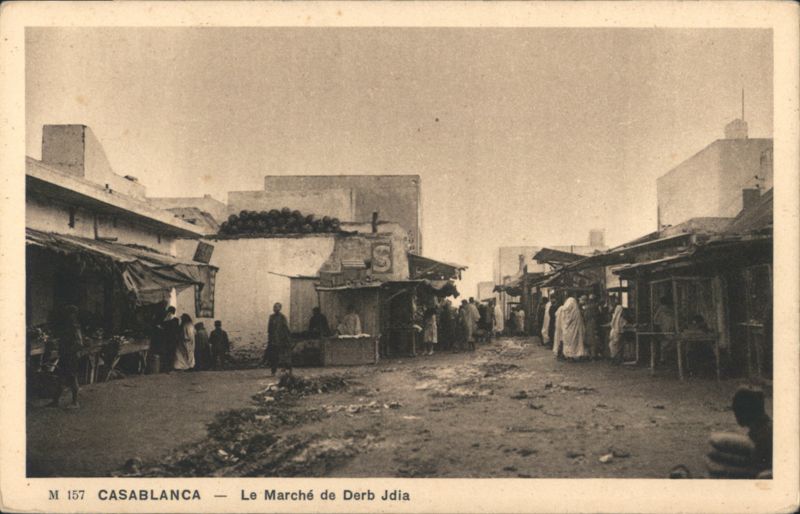 Casablanca Le Marché de Derb Jdia Morocco Africa