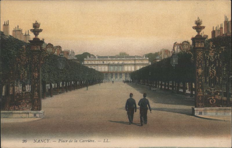 Place de la Carrière, Nancy France