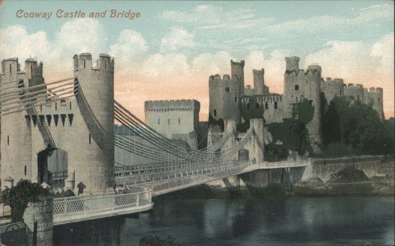 Conway Castle and Bridge United Kingdom