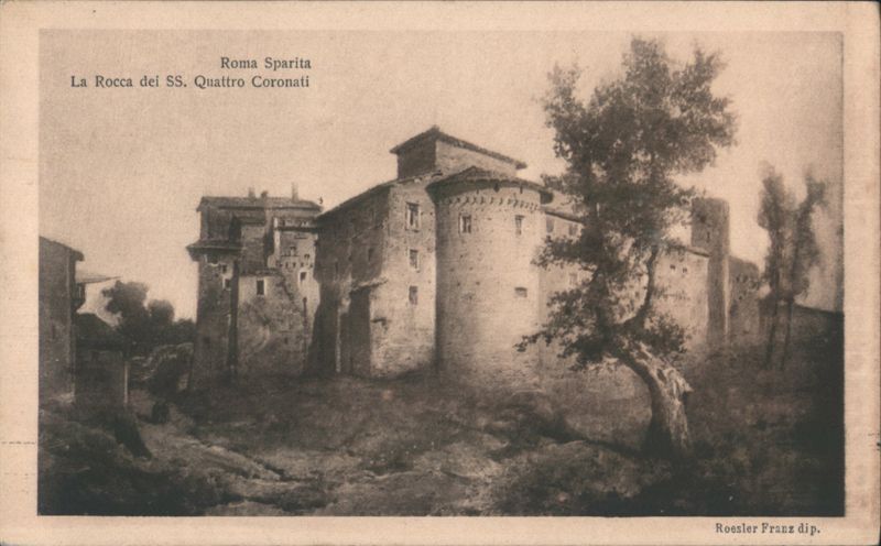 La Rocca dei SS. Quattro Coronati, Roma Sparita Rome Italy