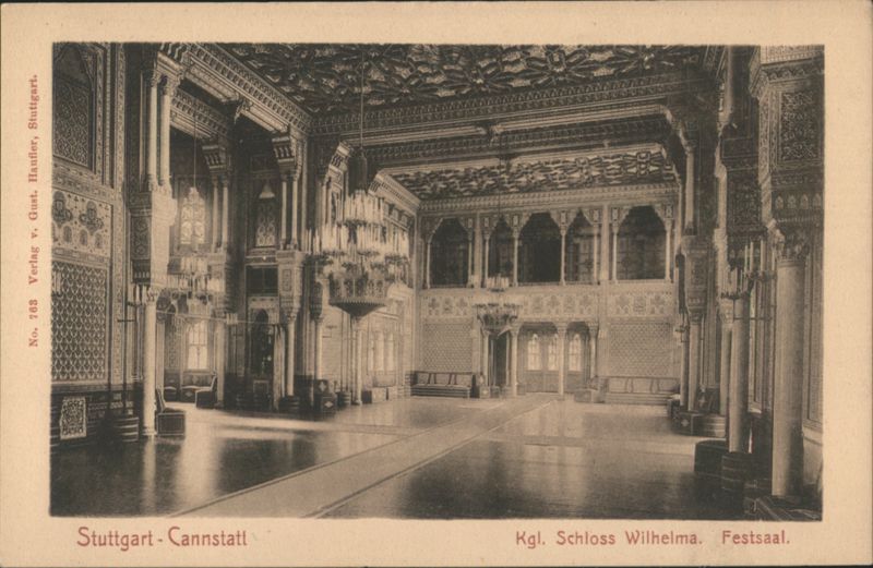 Kgl. Schloss Wilhelma Festsaal, Stuttgart-Cannstatt Germany