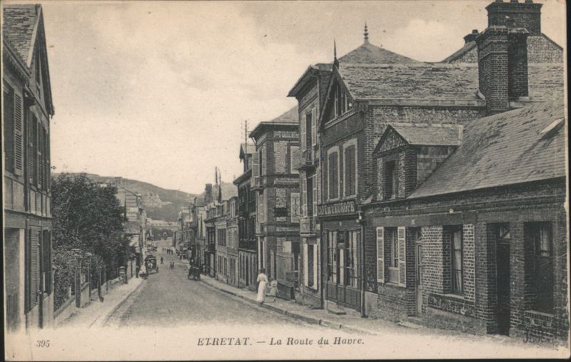 Etretat - La Route du Havre France