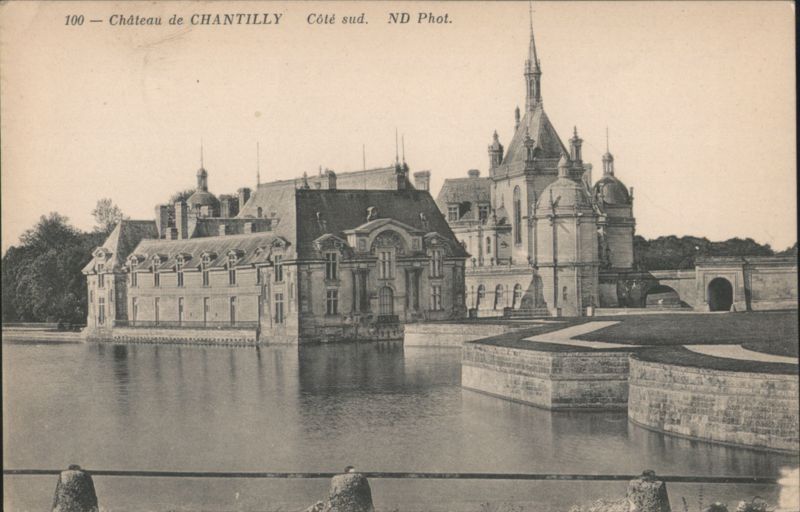 Château de Chantilly, South Side France