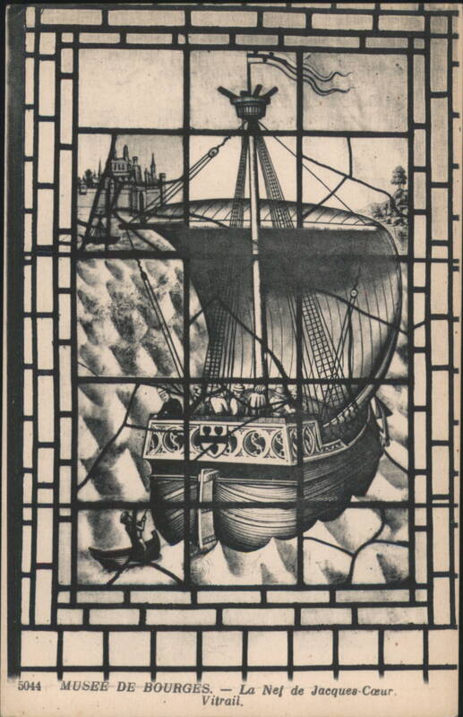 Bourges Museum, La Nef de Jacques-Cœur Stained Glass France