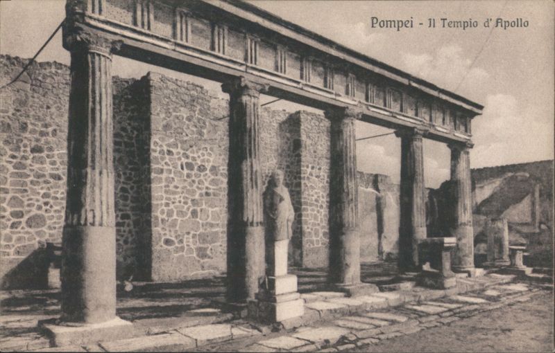 Pompei - Il Tempio d'Apollo Italy