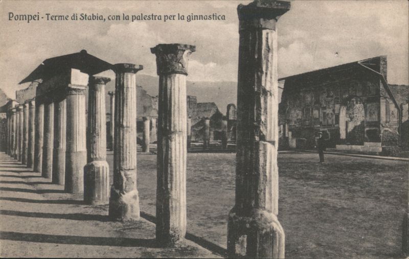 Pompei - Terme di Stabia, con la palestra per la ginnastica Italy