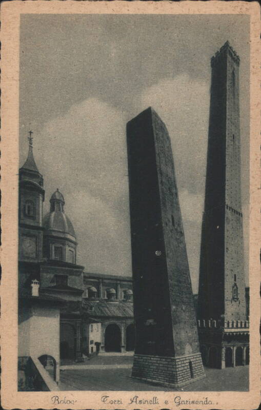 Bologna Asinelli & Garisenda Towers Italy