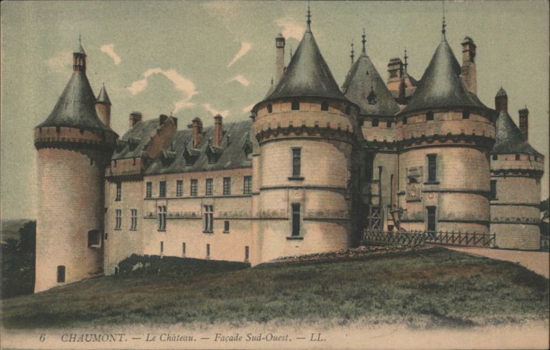 Chaumont Château, South-West Facade France