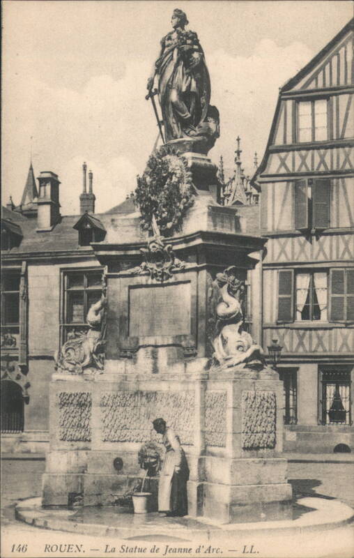 Statue de Jeanne d'Arc, Rouen France
