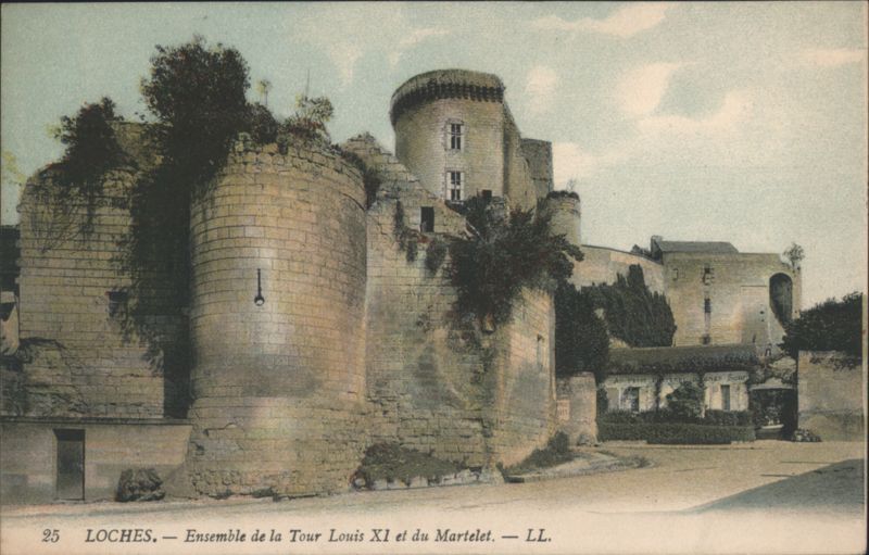 Loches - Tour Louis XI et du Martelet Castle View France