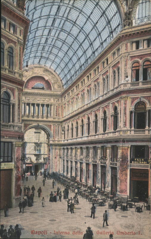 Galleria Umberto I Interior, Napoli Italy